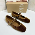 Za retroniche style round toe gold mary jane shoes women's single shoes 2026 spring shallow mouth gentle late ballet shoes scoop
