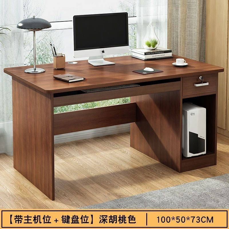 Computer desk desktop home desk bookcase all-in-one office desk minimalist modern bedroom writing desk student study table