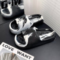 Best sellingeva high-looking, anti-slip, anti-odor home slippers for men and women, summerfor homecouple soft bottom one word