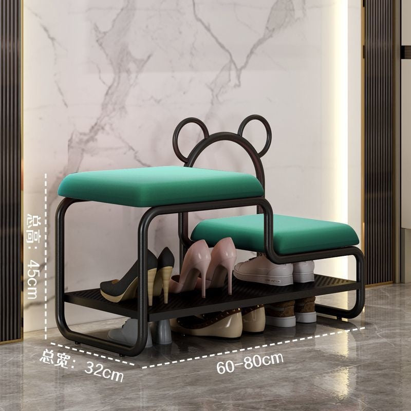 Entrance shoe stool, scandinavianfor home shoe changing stool, popular sofa stool, bench, door shoe rack, shoe cabinet, stool all-in-one