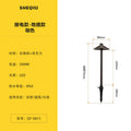 Outdoor solar ground lights - waterproof patio lights for villas, lawns, gardens, and home stays - decorative yard lighting