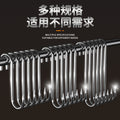 Bacon hook s-shaped stainless steel drying pork hook roast duck sausage special solid thickened large pointed s hook