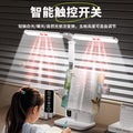 Double-headed red light smart eye protection desk lamp - ideal for study, reading, and preventing myopia - perfect for kids' desks and classrooms