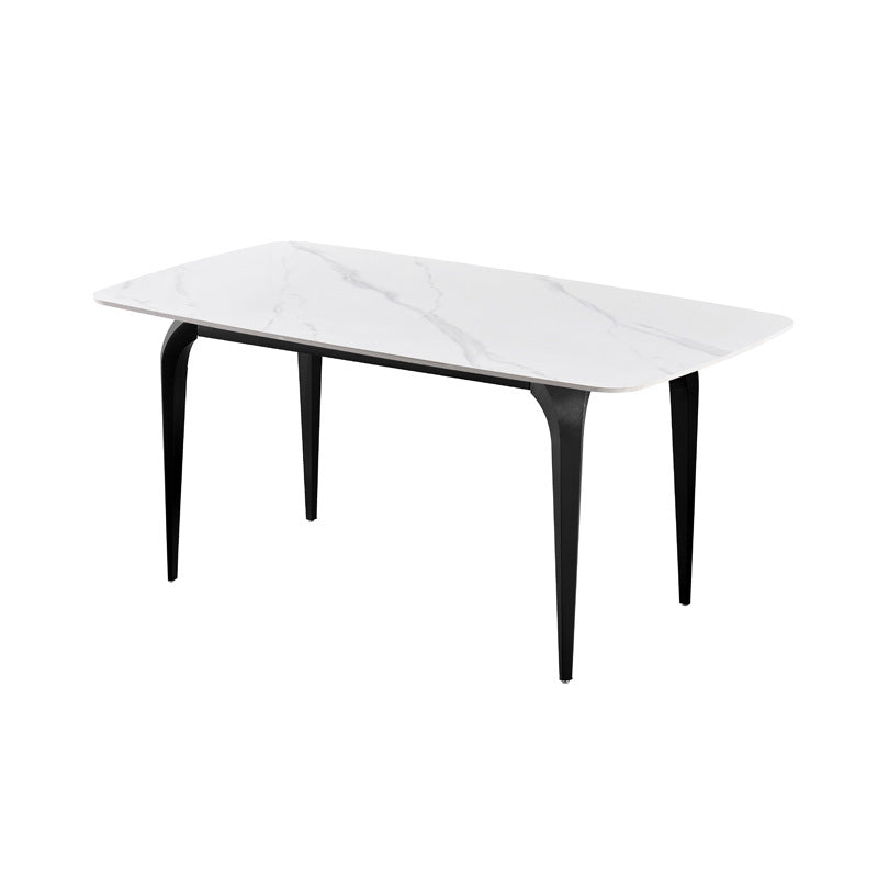 Source factory personalized wholesale rock slab dining table for homenew arrival modern casualaccessible luxury dining table rectangular dining table