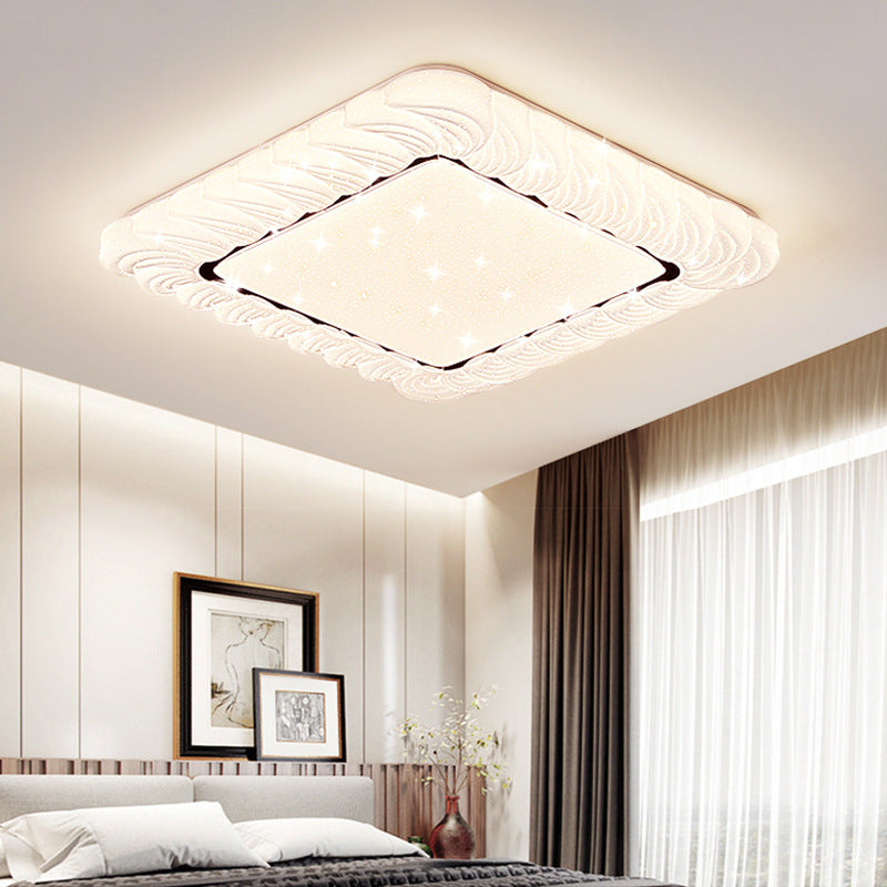 Cream wind bedroom light 2025 new living room ceiling light Internet celebrity LED room full spectrum eye protection Zhongshan lighting