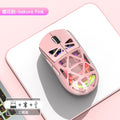 M7 hollowed-out lightweight perforated tri-mode bluetooth wireless 2.4g rechargeable gaming rgb illuminated mouse - cross-border edition