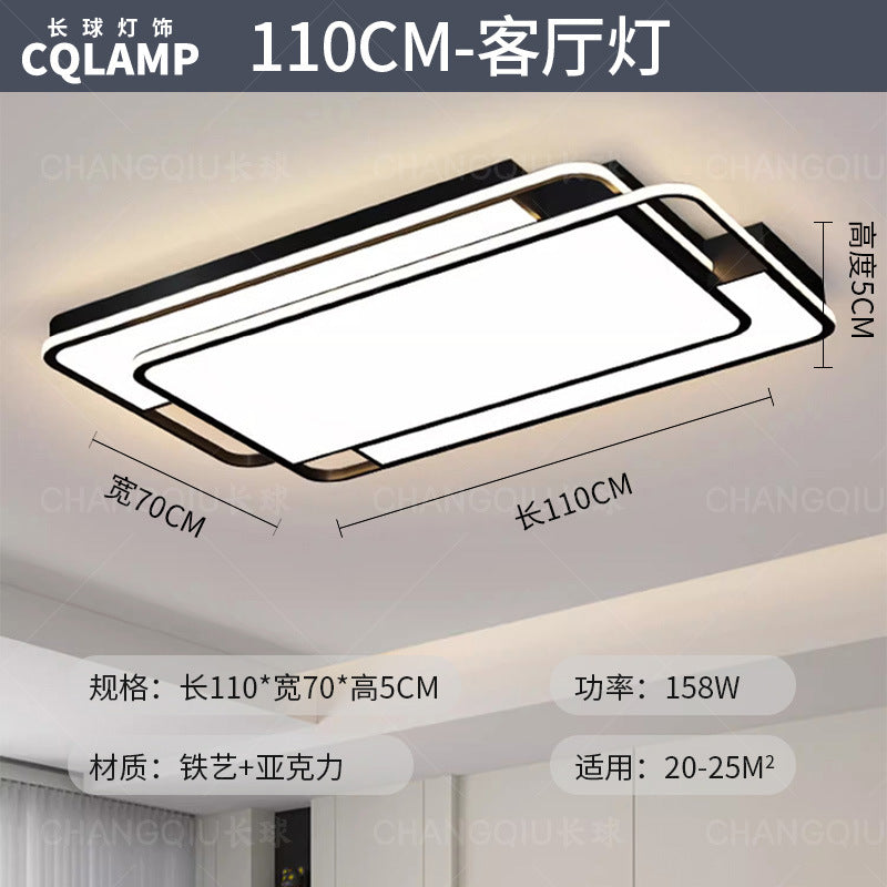 Ceiling light, living room hall main light, advanced sense of simplicity, modern bedroom light, full spectrum, Zhongshan home improvement lighting fixtures