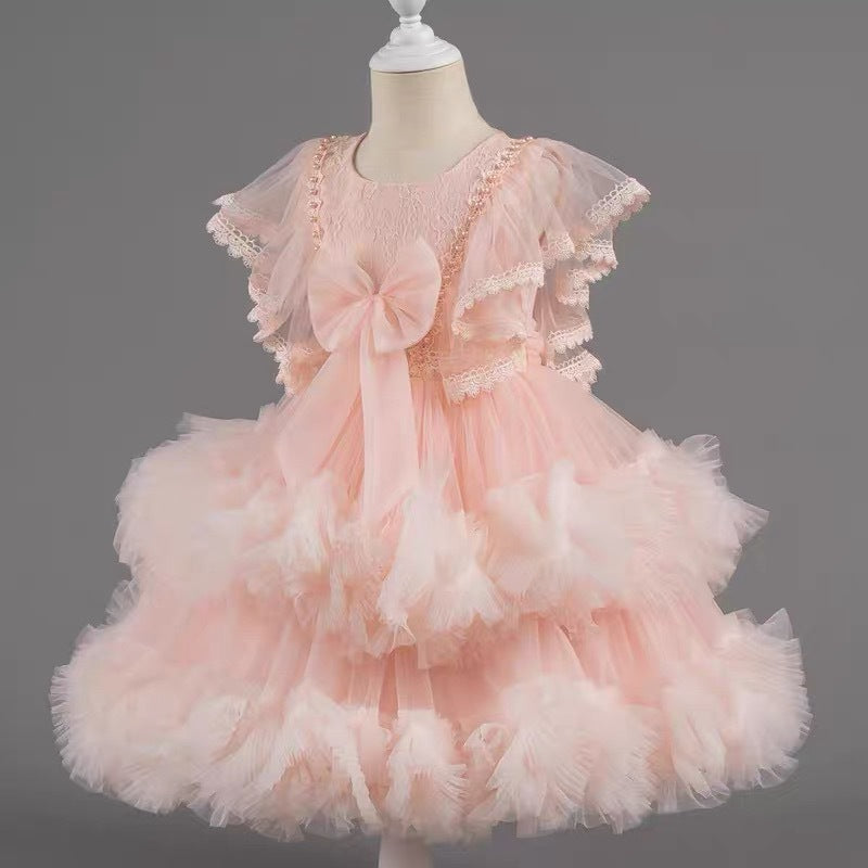 Girls'  summer new dress birthday princess dress