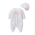Kidsspring & fallnew arrivalcute baby jumpsuit baby girl bag butt girl girllong sleeves bag foot crawling suit khaki