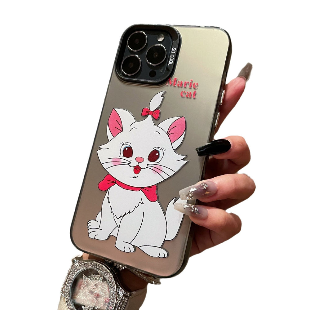Imd trendy case suitable for opporeno13 frosted pc hard protective case a2/findx6 cartoon text mobile phone case