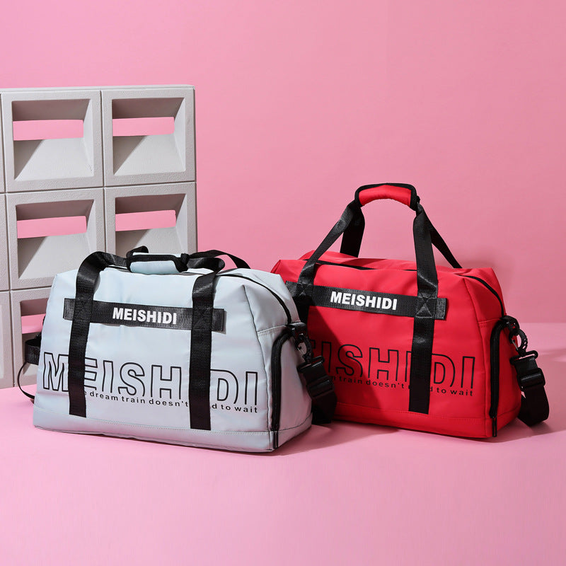 New fitness bag dry and wet separation men's and women's multi-functional travel bag portable outdoor sports swimming bag portable