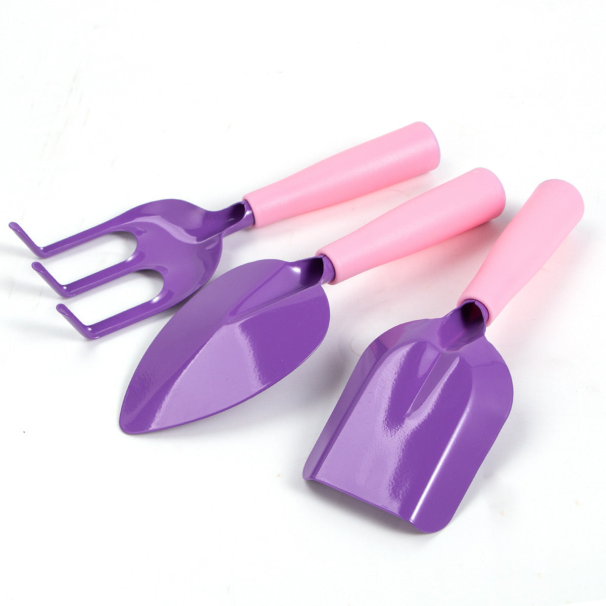 Children's gardening tools beach sand digging small shovel spade potted plant planting garden iron pull outdoor push snow shovel plastic