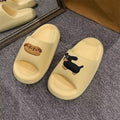 New arrivalcute cartoon slippers eva women's home thick sole shit feeling summeroutwear non-slip sandals women's slippers