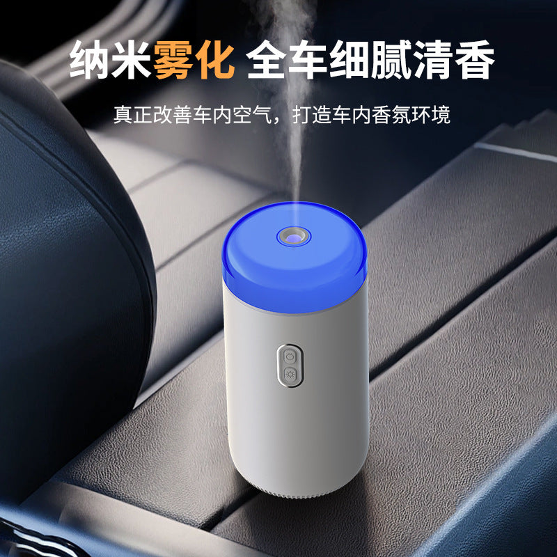 new car air freshener diffuser, usb home desktop large mist volume, colorful ambient light, wholesale direct from factory