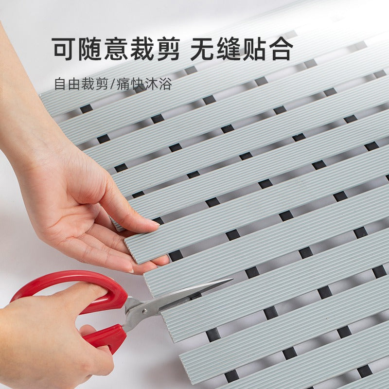 Bathroom non-slip floor mat, bathroom bath, shower room, bathtub special foot mat, for home anti-fall cut out water-proof mat