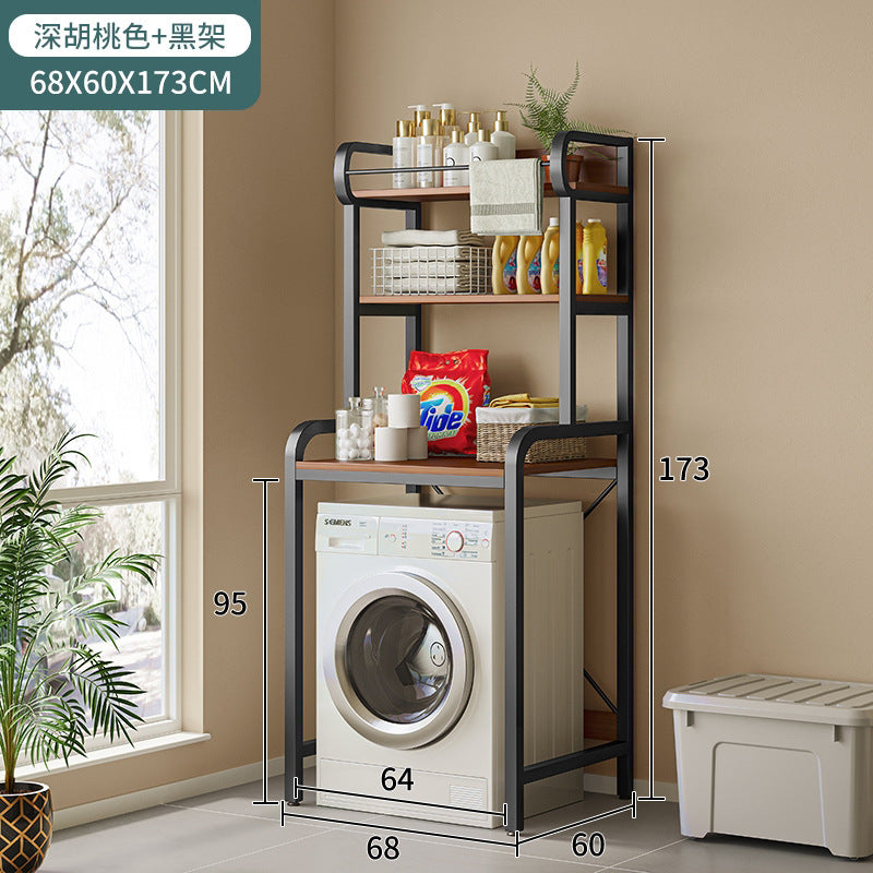 Shelf above washing machine Shelf Floor-to-ceiling drum Turbo flip pulsator Bathroom Balcony Storage Cabinet