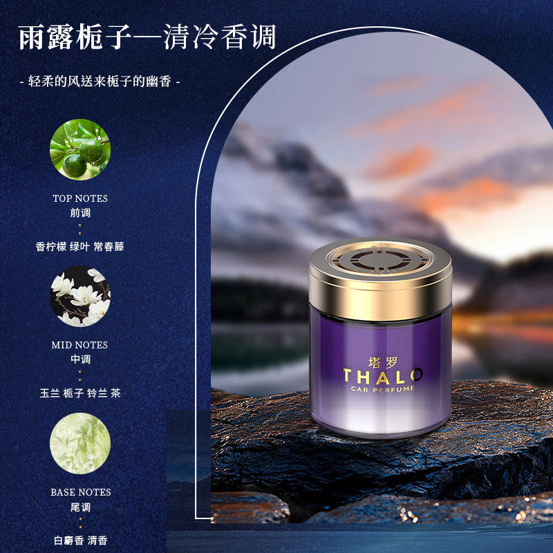 Ins car air freshener - premium solid car fragrance for men - long-lasting scented car aroma diffuser