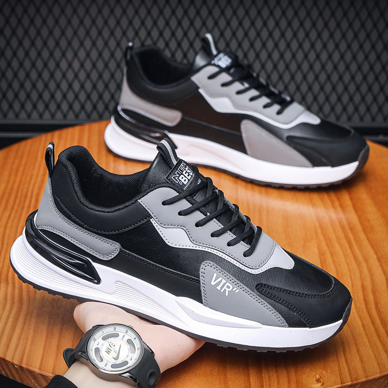 Bestselling men's shoes: 2025 autumn/winter casual sneakers - korean style, trendy, breathable, non-slip, lightweight, soft sole running shoes