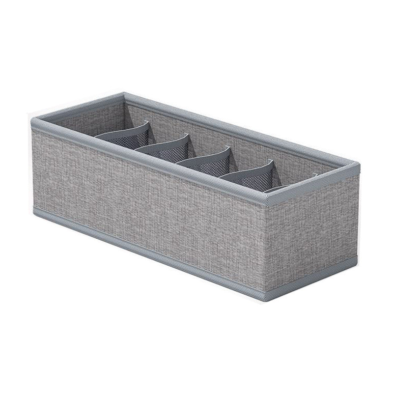 Drawer Storage Separation Underwear Panty Storage Box Grid Storage Box Socks Bras Clothes Storage Classification Fabric