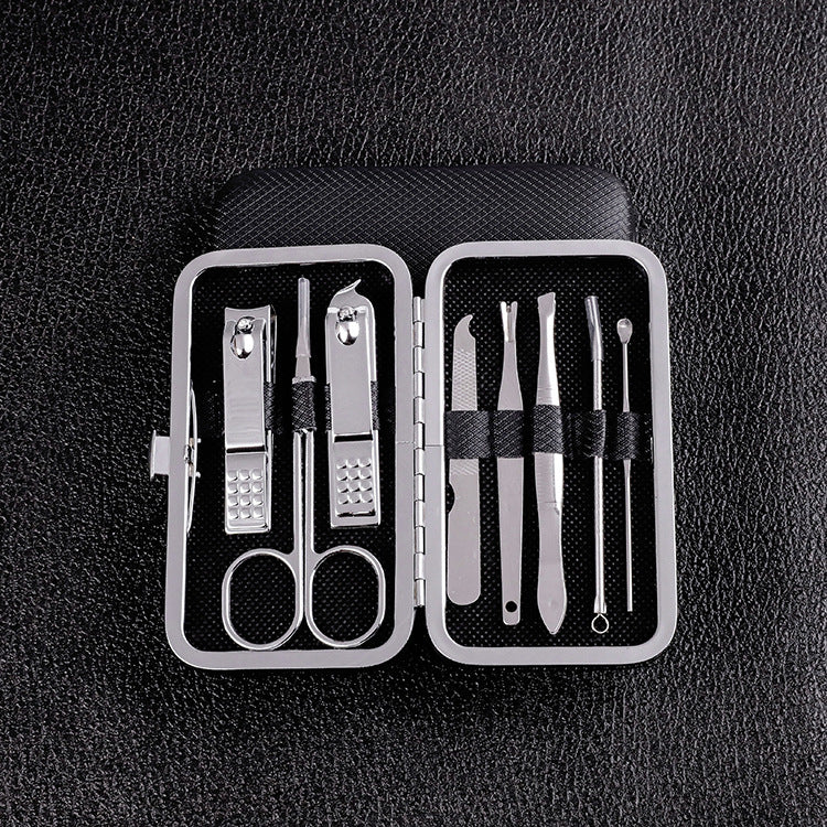 19-piece manicure set: nail clippers, beauty & pedicure care kit, eagle mouth pliers tool wholesale