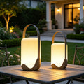 Outdoor waterproof solar powered lawn lamp - patio rechargeable dual-use portable light - villa courtyard garden decorative lighting