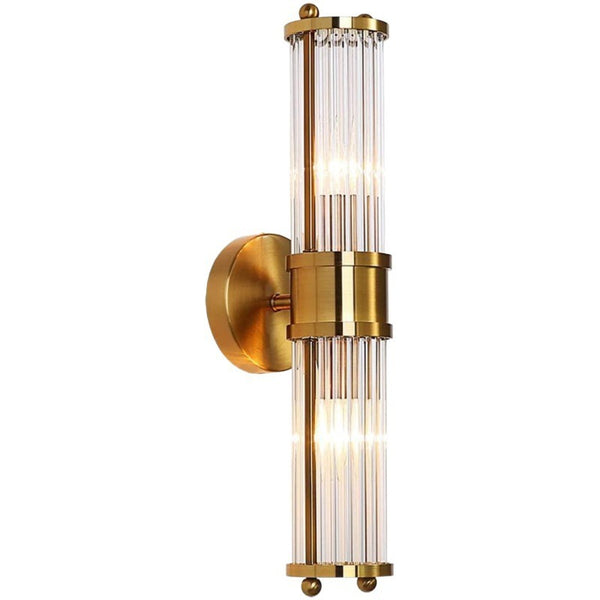 Wall lamp bedroom bedside simple crystal post-modern light luxury  creative living room TV background wall lamp