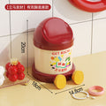 Cartoon home desktop trash can - mini, cute, high-value storage for office, bedroom, dorm, and desk