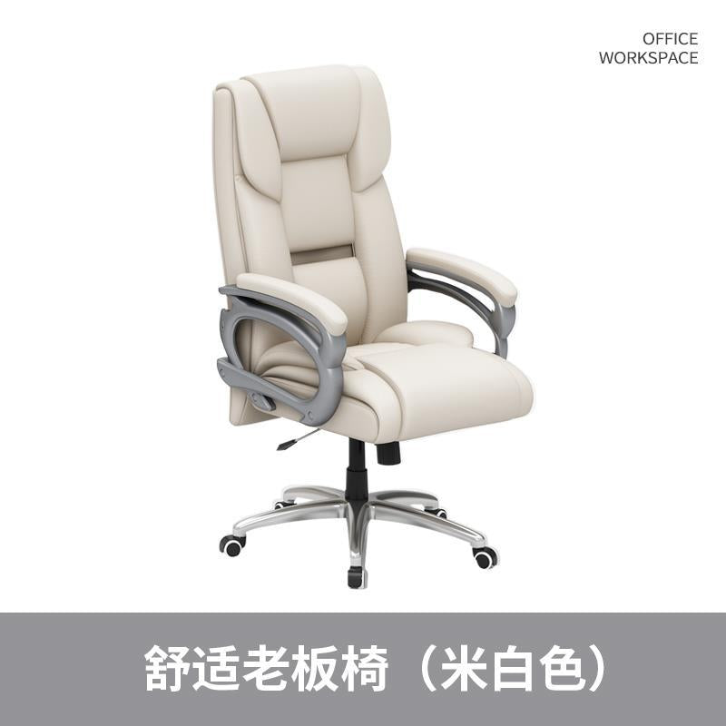 Modern executive desk and chair set - minimalist office furniture for ceo, manager, and supervisor - premium style