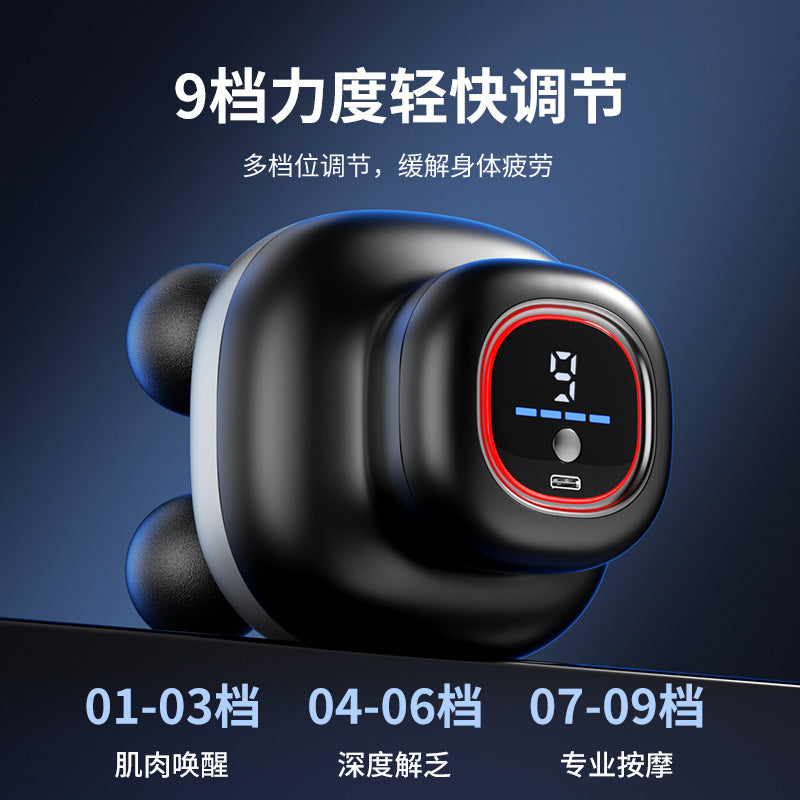four-head fascia gun professional-grade fully automatic massager four-head muscle relaxation deep electric massager