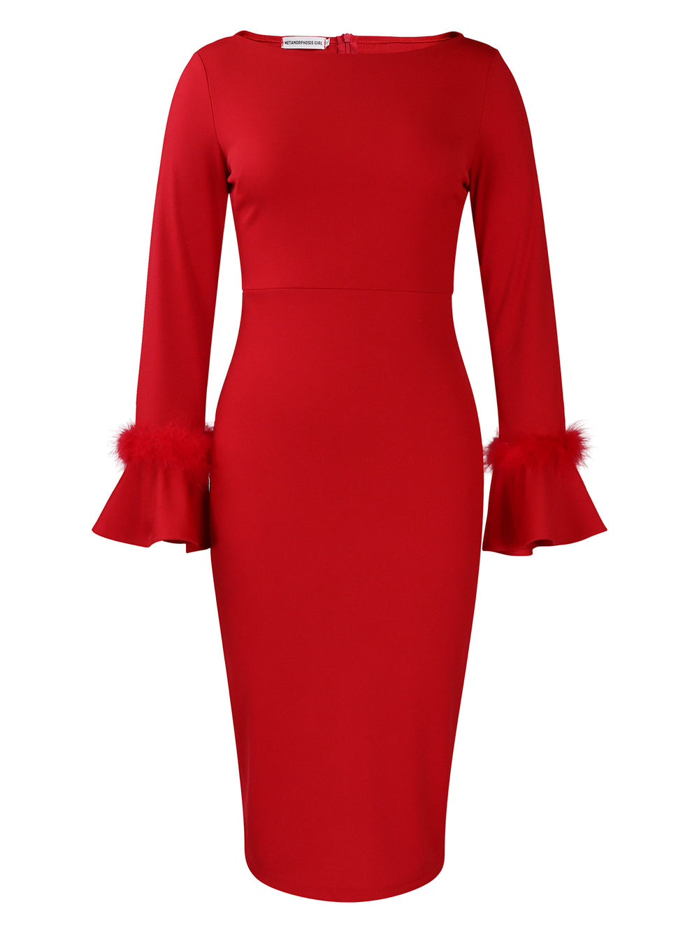 D3258 independent station export women's clothing  winter new arrival fashion solid color bodycon flared sleeve ol african dress