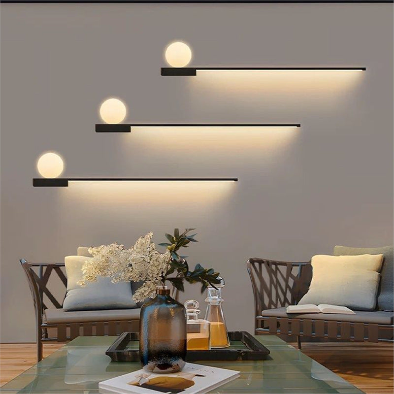 Ximeike high-end nordic style wall lamp, efficient and dimmable, 15w-20w, multi-color temperature, 20-30㎡ irradiation