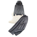 Commuting style hooded cardigansweatertwo-piece set women's autum silmslimming lookloose pants lazy suit light mature outfit