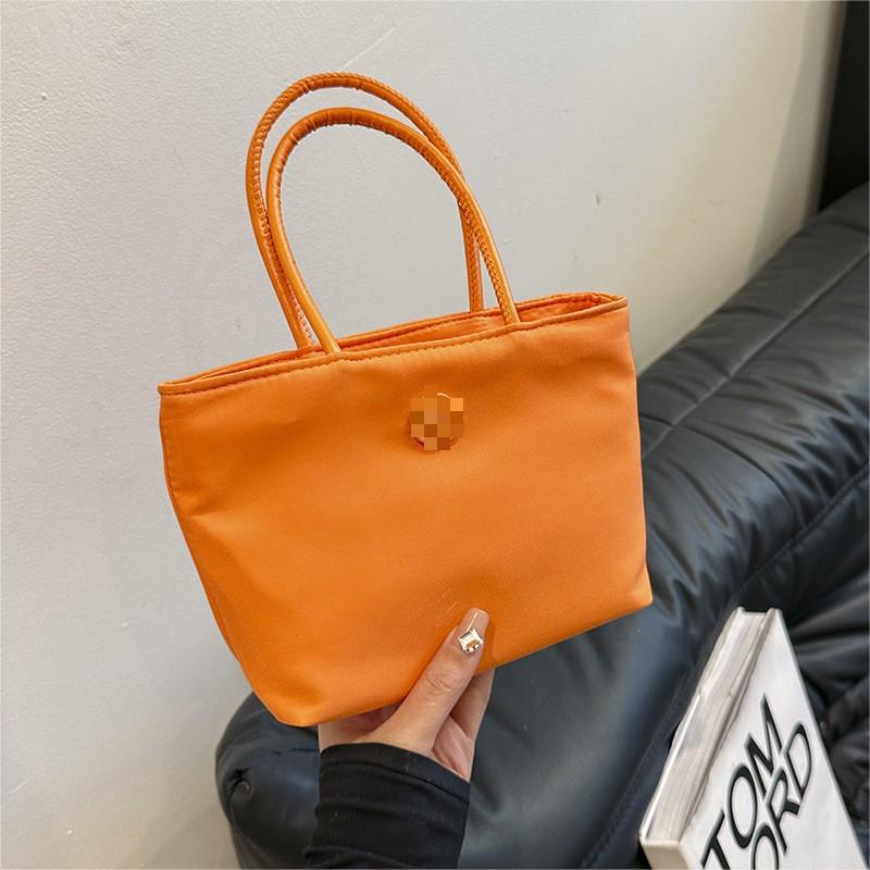2025 Japanese simple nylon bag mini work small bag cute environmental protection bag student handbag practical mobile phone