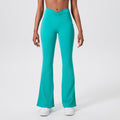 Dopamine-boosting slimming & skin-friendly activewear: high-waisted, butt-lifting, stretchy peach-lift wide-leg yoga pants with a premium feel