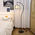 Vintage living room sofa side table lamp, high-end french-inspired mid-century bedroom bedside ambient light, boutique hotel retro fishing light