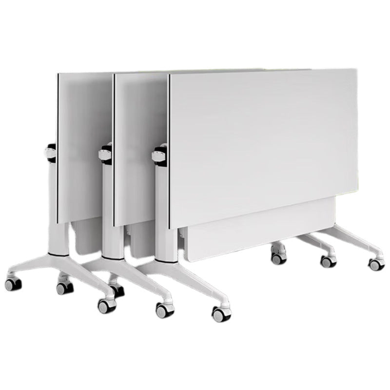 Saint rico movable training table foldable conference bench table office desk flip table desk and chair