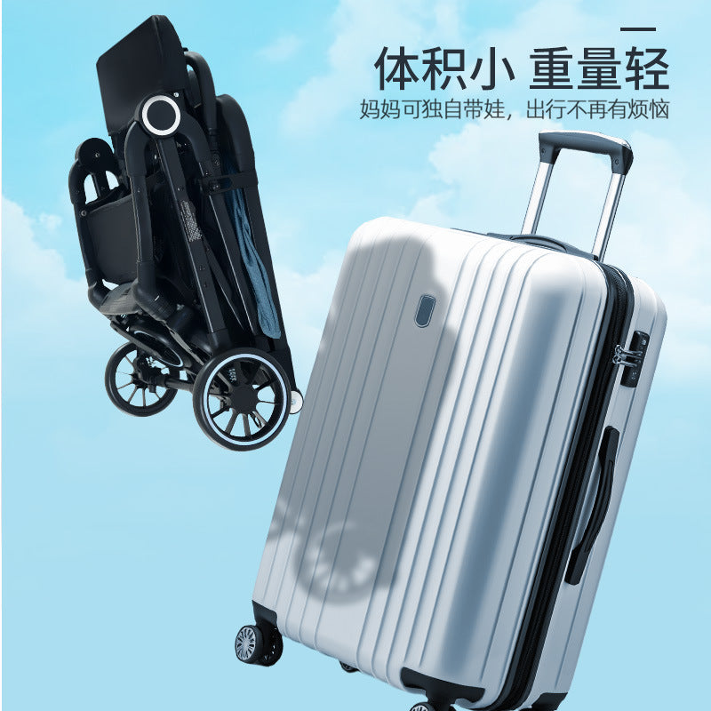New arrival baby stroller can sit and lie down 70% off stacked with pull rod baby outing ultra-light portable flap pocket pants car shock absorber umbrella stroller