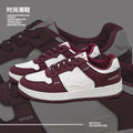 2026 new spring hot-selling men's shoes: stylish and versatile skate shoes, thick-soled, wear-resistant casual sneakers, trendy student shoes for men
