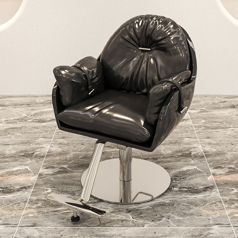 Hairdressing shop chair hairdressing chair internet celebrity hair salon special classy hairdressing shop seat hair cutting stool stainless steel hairdressing chair