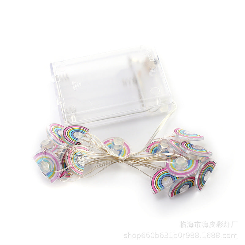 LED fastener copper wire light Christmas day LED atmosphere decorative lights birthday gift box room arrangement copper wire light