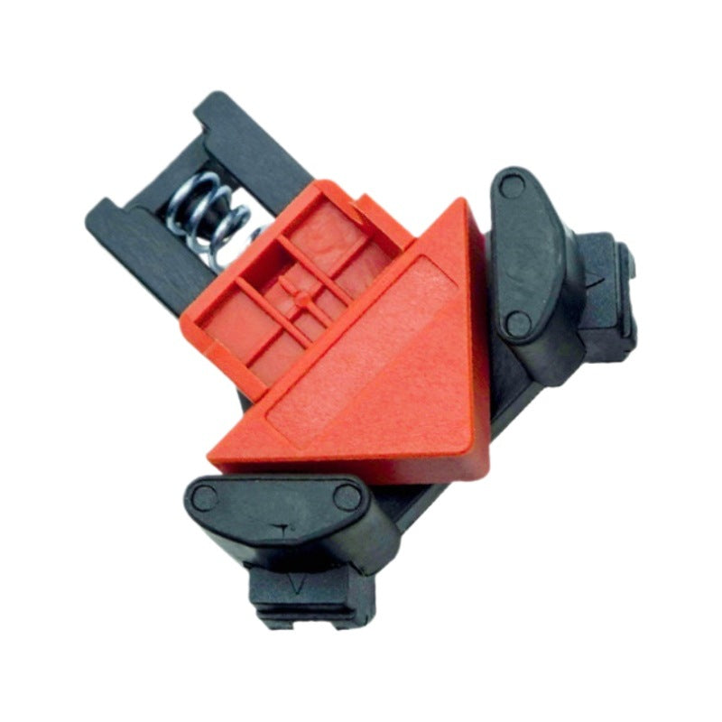 Woodworking Right Angle Clamp Holder Photo Frame Clamp 4-piece Set Furniture Picture Frame Clamp Installation Spring 90 Degree Tool Woodwork