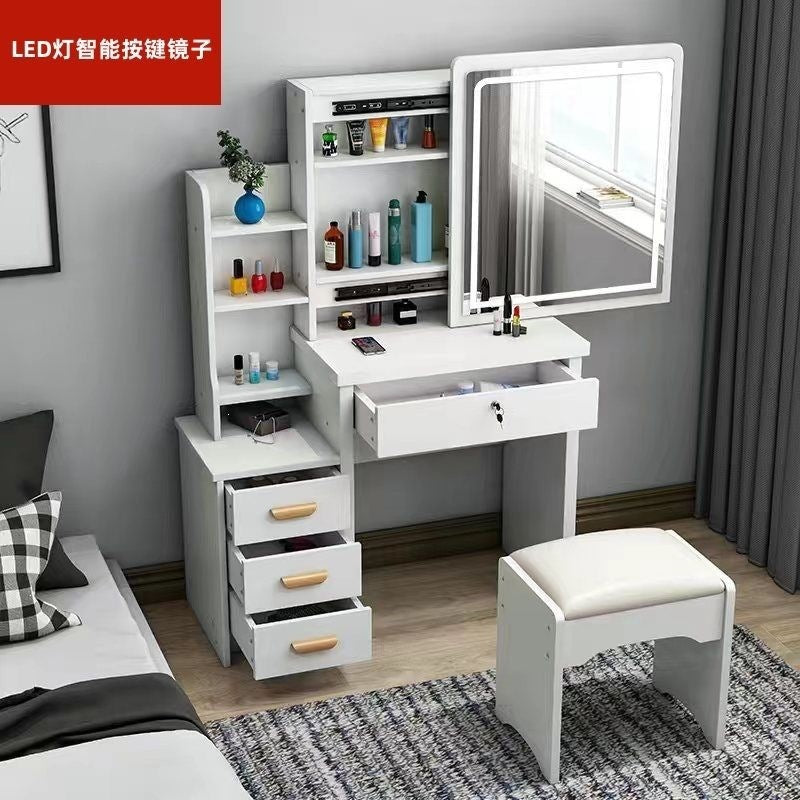 Bedroom mini small apartment simple modern casual dressing table economical multi-functional dressing table popular dressing table