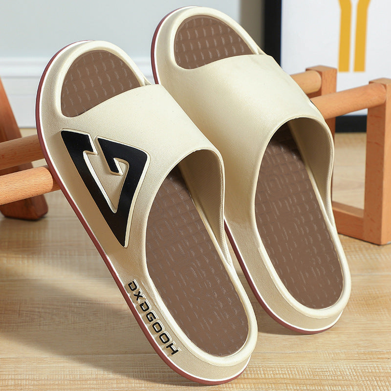 2026 men's slippers - summer outdoor anti-slip thick sole "cloud-like" comfort trendy beach couple's new sandals