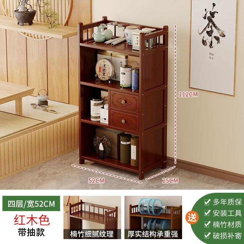 New chinoiserie bogu rack small tea cabinet tea set storage rack tea display rack tea rack tea room tea cabinet ornaments
