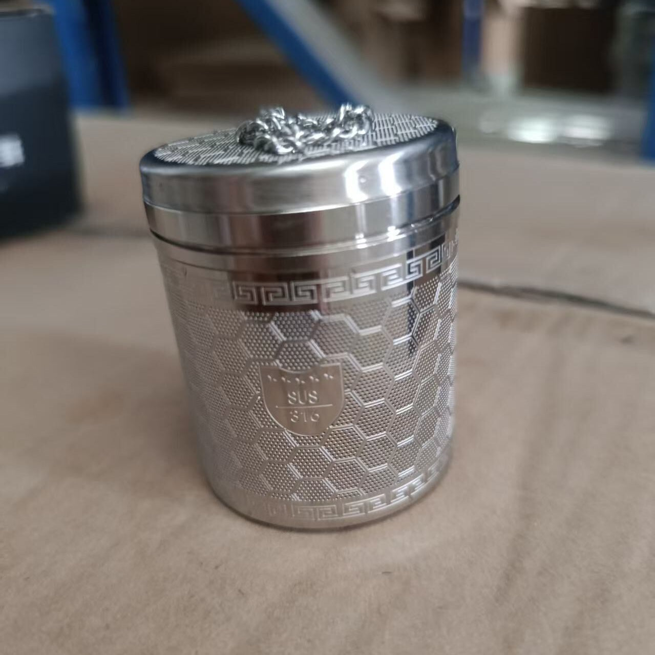 316L stainless steel tea leak mesh stew teapot tea artifact tea compartment water separation tea filter cooking ball