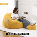 Beanbag chair - lazy sofa, tatami style, trendy & creative, perfect for small spaces, bedroom, balcony, or floor - single seater