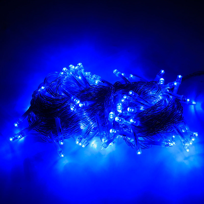 LED lights flashing Gypsy Christmas camping courtyard layout ambient light string outdoor lighting engineering decorative lights