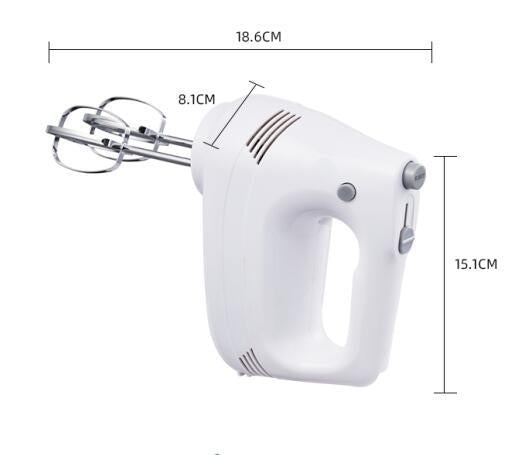 Electric egg whisk - stand mixer, handheld, portable - cream, baking, whipping, mixing - swivel head, corded