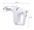 Electric egg whisk - stand mixer, handheld, portable - cream, baking, whipping, mixing - swivel head, corded