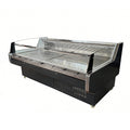 Fresh meat cabinet commercial fresh food store supermarket horizontal large capacity direct air cooling beef, sheep and pork refrigerated preservation display cabinet